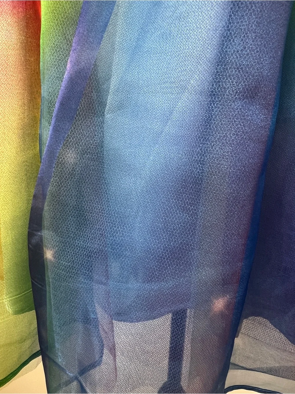 DollsKill ClubExx NWT Rainbow Starry Organza Dress with Lining Size M